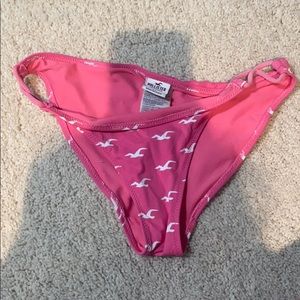 Holliste bikini bottoms pink
